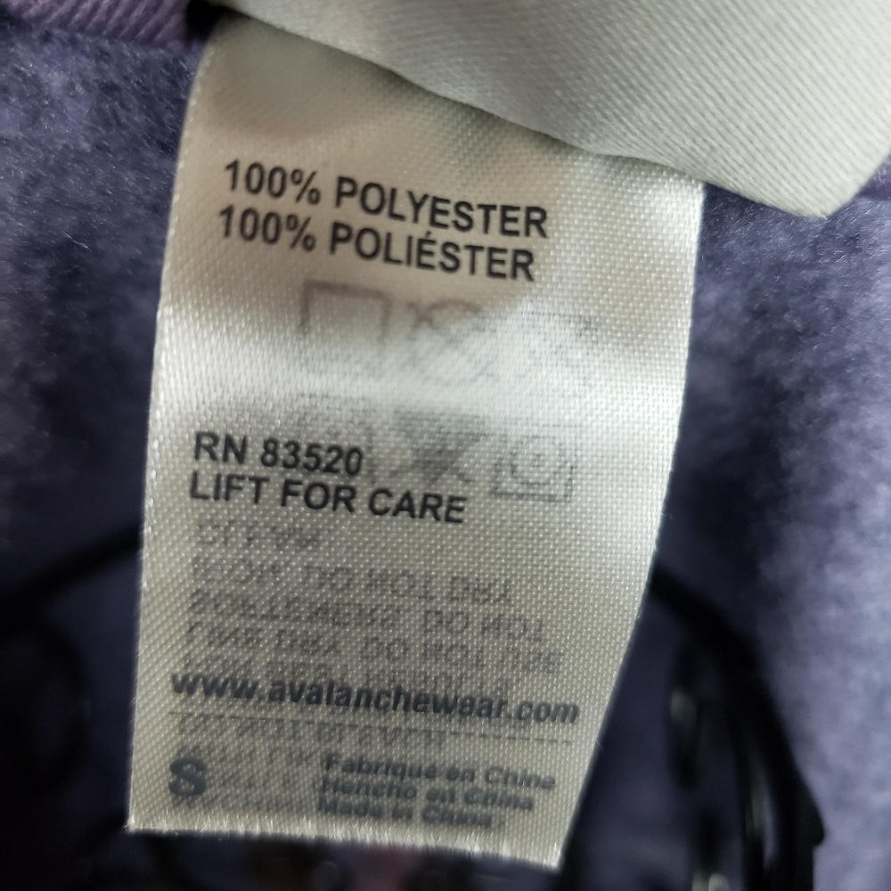 Avalanche Purple Zip Up Jacket - image 8